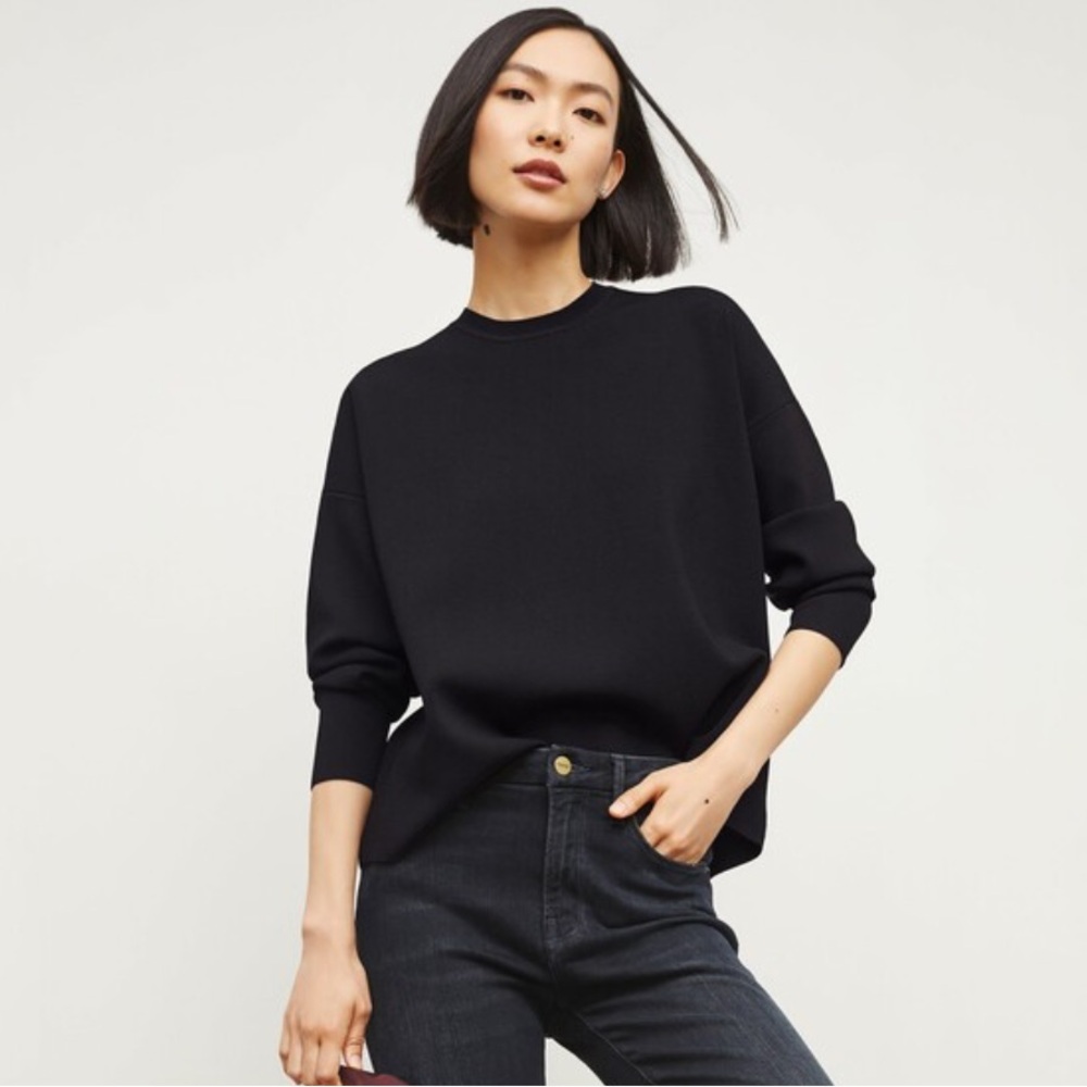 MM LaFleur Para Jardigan Knit Sweatshirt
